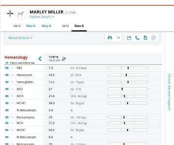 Neo Software patient workflow screen